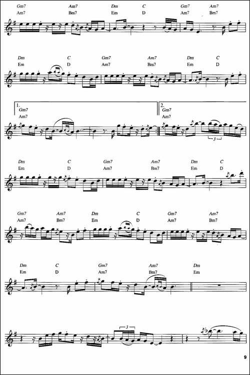 AII-I-See-Is-You-萨克斯谱
