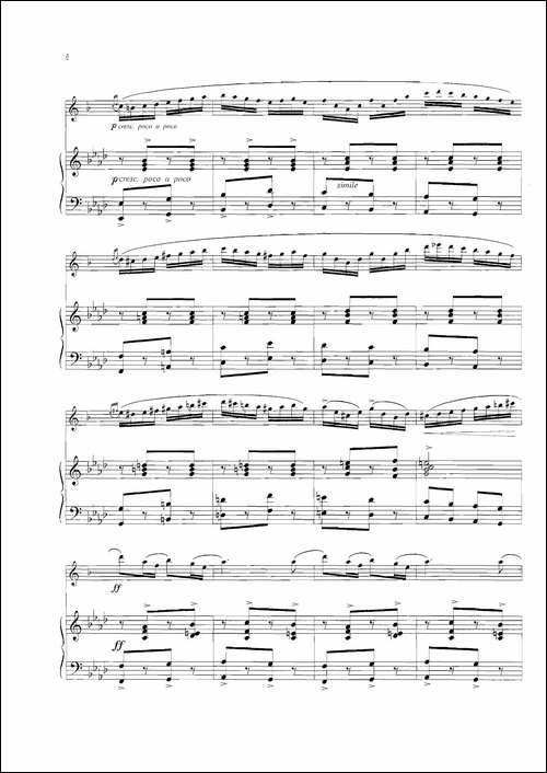 Pequena-Czarda-小查尔达什-萨克斯+钢琴伴奏-萨克斯谱
