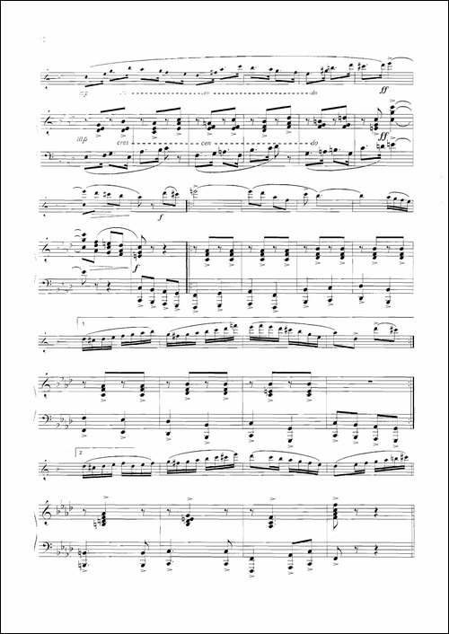 Pequena-Czarda-小查尔达什-萨克斯+钢琴伴奏-萨克斯谱