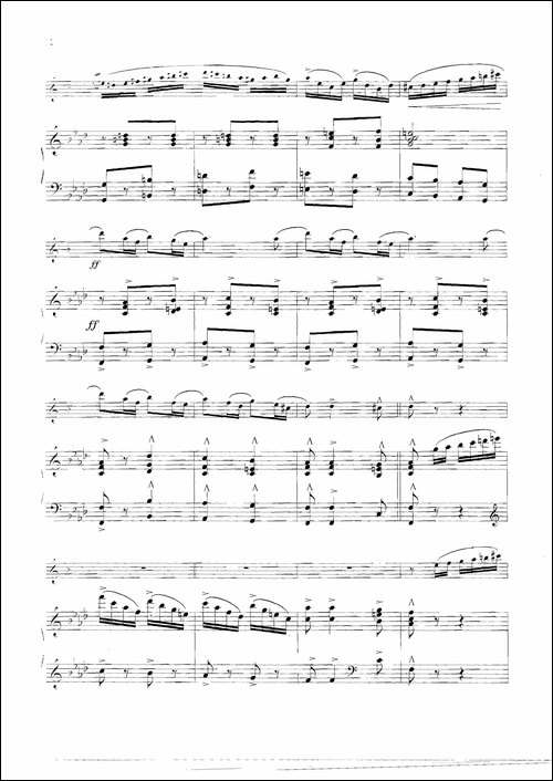 Pequena-Czarda-小查尔达什-萨克斯+钢琴伴奏-萨克斯谱