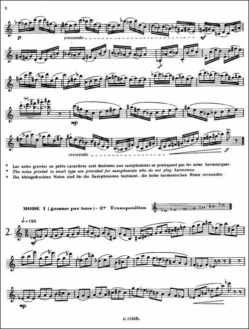 拉库尔萨克斯管练习曲28首-1—5-萨克斯谱