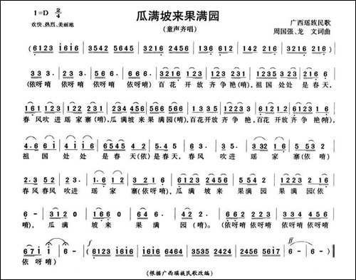 瓜满坡来果满园
