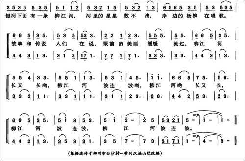 柳州有一条柳江河-合唱