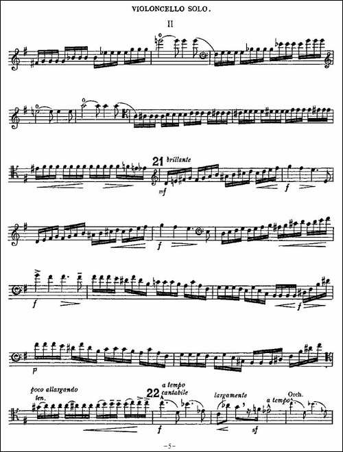 Edward-Elgar-Concerto-e-Minor-Op85-For-Cello-Cel-提琴谱
