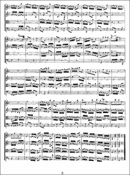 Quartet-No.-8-in-F-Major,-K.-168-F大调第八弦乐四重奏-提琴谱