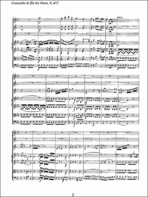 Concerto-in-Eb-for-Horn,-K.417-Eb调法国号协奏曲,-K.417-铜管谱