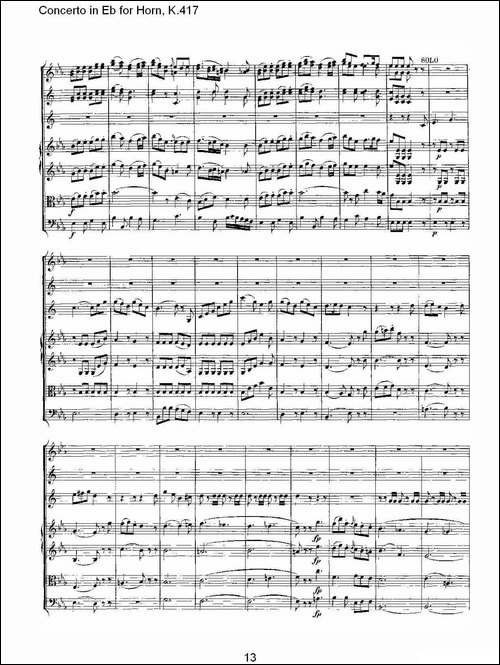Concerto-in-Eb-for-Horn,-K.417-Eb调法国号协奏曲,-K.417-铜管谱