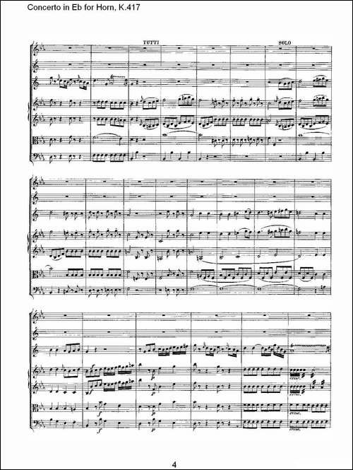 Concerto-in-Eb-for-Horn,-K.417-Eb调法国号协奏曲,-K.417-铜管谱