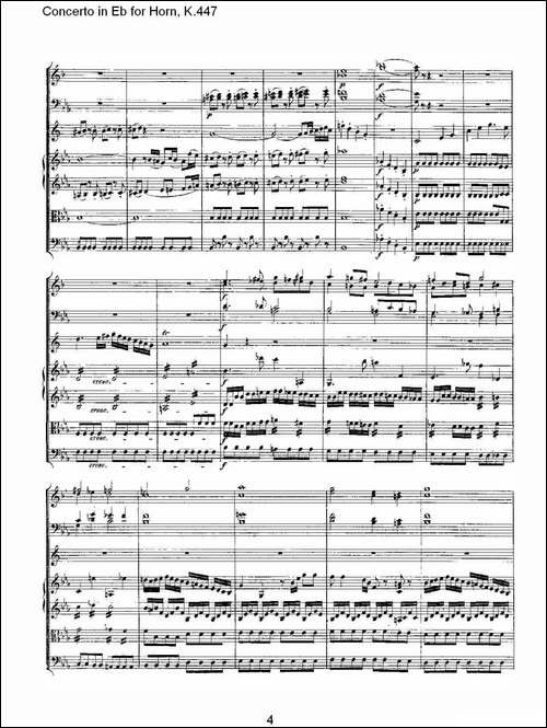 Concerto-in-Eb-for-Horn,-K.447-Eb调法国号协奏曲,-K.447-铜管谱