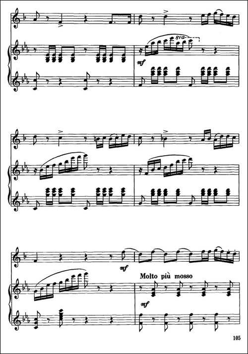 那不勒斯舞曲-小号+伴奏-铜管谱