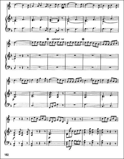 回旋曲-圆号+钢琴伴奏-铜管谱