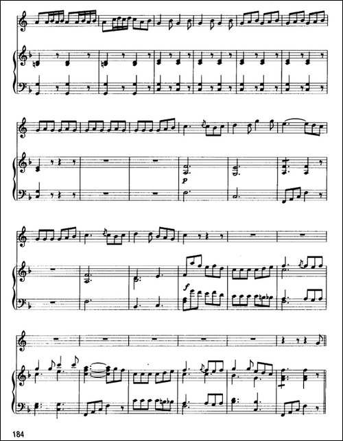 回旋曲-圆号+钢琴伴奏-铜管谱
