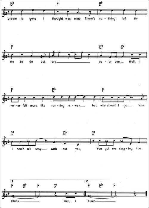 蓝调音乐：Singing-The-Blues