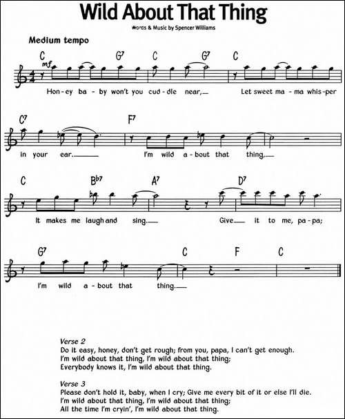 蓝调音乐：Wild-About-That-Thing