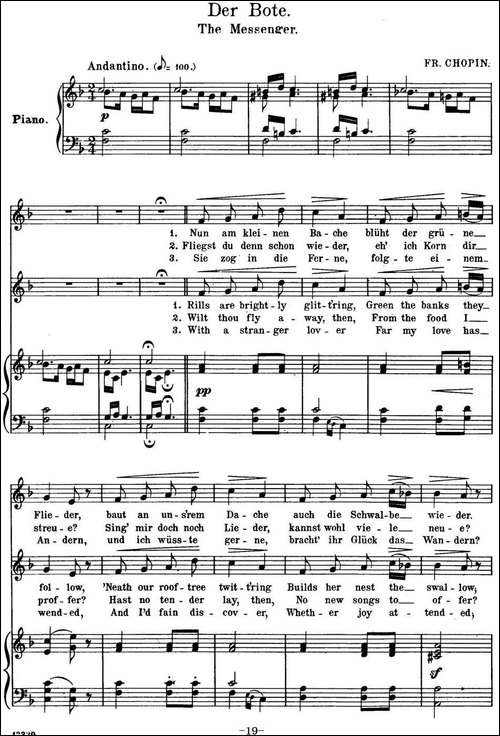 Chopin-17-Polish-Songs-Op.74，No.7-Der-Bote.-The-Messenger.