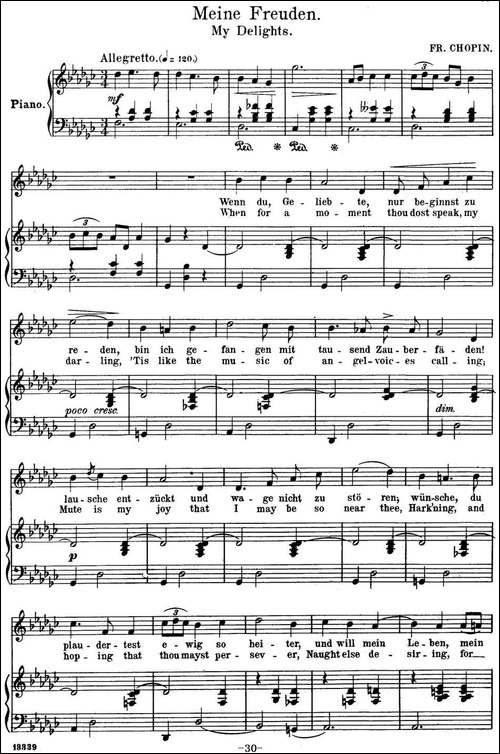 Chopin-17-Polish-Songs-Op.74,No.12-Meine-Freuden.-My-Delig