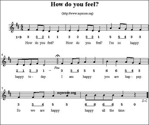 How-do-you-feel-英文儿歌
