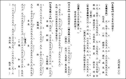 [粤曲]虎門別妻-工尺谱