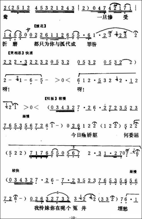 [粤曲]光绪皇夜祭珍妃-