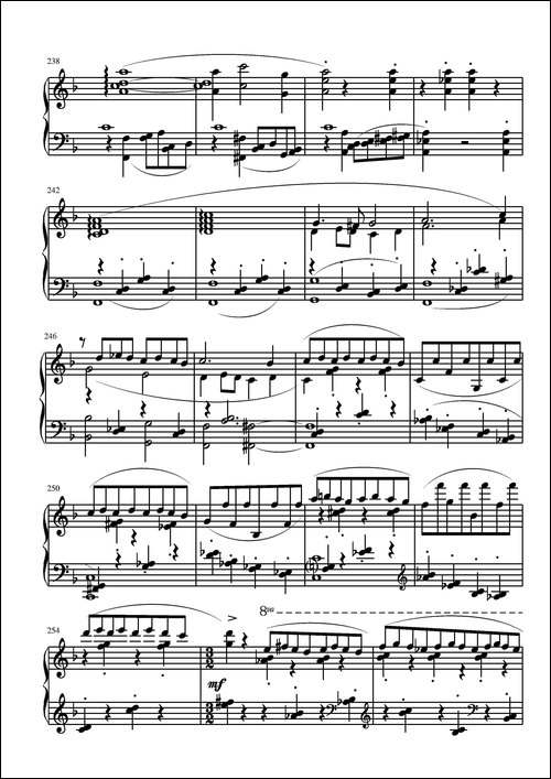 第三钢琴奏鸣曲-第四乐章
